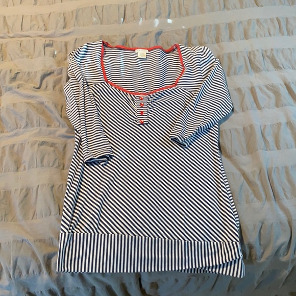 Tops - Navy striped top